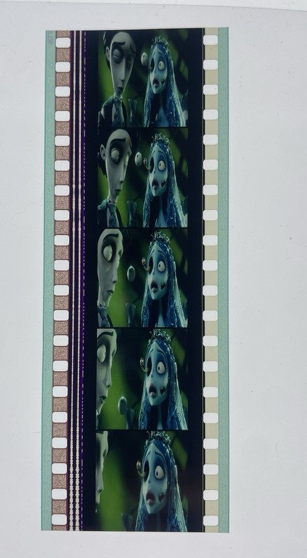 Corpse bride Movie Film- Epic Collectors Bundle! 5 Strips Of 5 Cells!