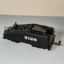 Bachmann HO Scale Santa Fe Slope Tender #2126 Black Steam Locomotive Tender