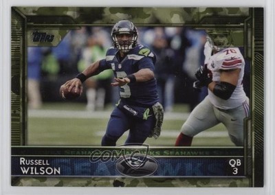 2015 Topps STS Camo 30/399 Russell Wilson #235 0o4t
