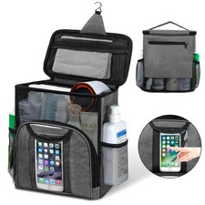 Portable Shower Caddy College Tote Bag, Quick Dry Hanging Toiletry Bag, Large...