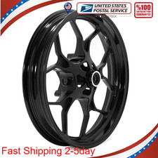 17x2.75 Front Wheel Rim Tubeless Glossy Black For Yamaha R3 15-24 Mt-03 20-24