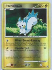 Pokemon TCG: Pachirisu 35/130 2007 Diamond & Pearl Reverse Holo on eBay