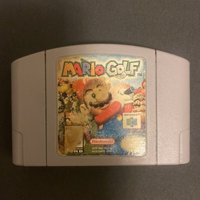Mario Golf Nintendo 64 game cartridge (used)