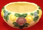 Antique Roseville American Art Pottery Bowl or Planter Rozane 1917 Floral!