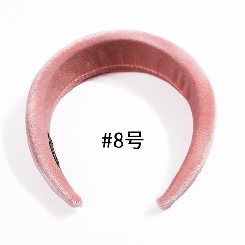 Moda Mujeres Acolchado Terciopelo Diadema Aro Diadema Diadema Accesorios - Imagen 20 de 24