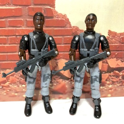 GI Joe Dark Skin Duke, Hawk Urban Enforcement Team Exclusive Custom Set