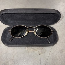 Vintage Revo Sunglasses mod. 1211/036 Polarized Glass Lens Oval Made In Italy