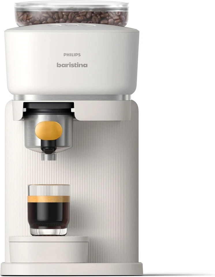 Philips Baristina Espresso Machine, Grind, Tamp & Brew Coffee Beans in One Swipe - Image 2 of 4