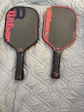 Wilson Pickleball Paddles 2 Pack Blaze Pro 13 Great Condition