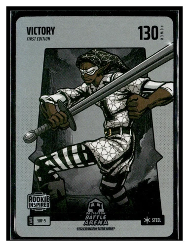 Bo Jackson Battle Arena Alpha #SBF-5 Victory Victor Wembanyama Silver Steel RC