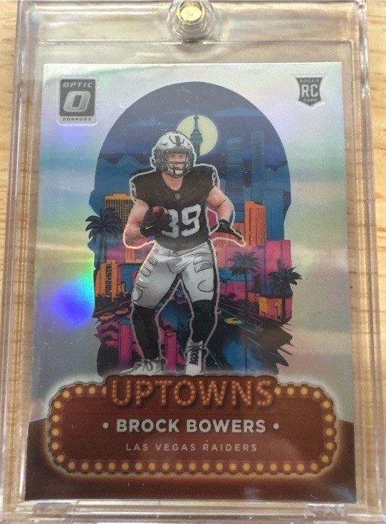 2024 Panini Donruss Optic - Uptowns Brock Bowers #8 (RC)