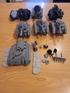 astra militarum leman russ tanks
