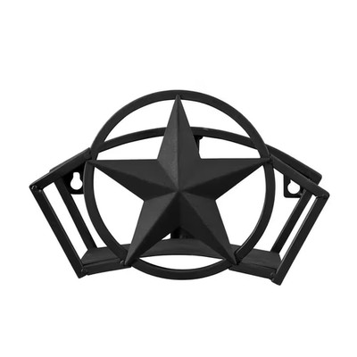 125 Ft. Black Metal Star Hose Hanger Garden Hose Reel Free Shipping New