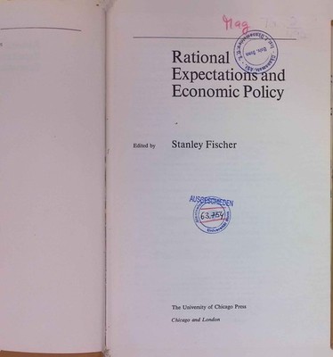 Rational Expectations and Economic Policy. National Bureau of Economic Research