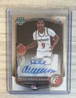 2025 Topps Bowman U Chrome Prospect Autograph #CPA-DL Darianna Alexander