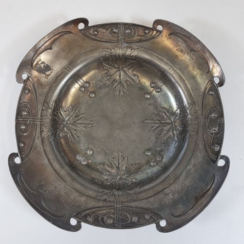 Antique Art Nouveau Pewter