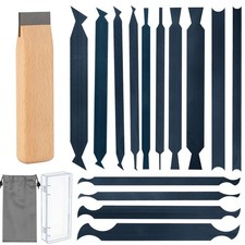 15PCS Cabinet Scraper Card & Burnisher Tool Set