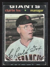 1971 Topps #517 Charlie Fox - VG Set Break!