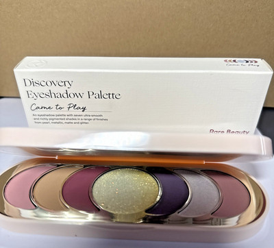 RARE BEAUTY Discovery Eyeshadow Palette in Come To Play, NIB FULL SIZE