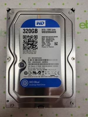 Western Digital Caviar Blue 320GB 3.5'' SATA III Hard Drive HDD WD3200AAKX