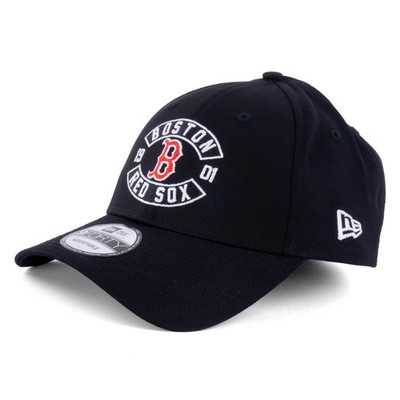 New Era MLB Cotten 9Forty Boston Red Sox Cap schwarz 96658