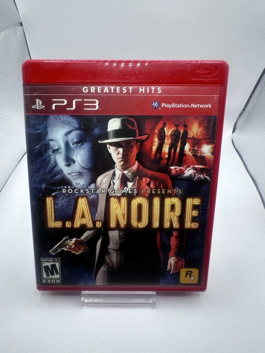 L.A. NOIRE PS3 PLAYSTATION 3 SONY NEW FACTORY SEALED BLACK LABEL US EDITION
