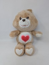 HUGABLE 12" Tenderheart Bear CARE BEARS Kenner 1983 VINTAGE Original Plush
