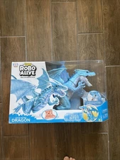 Ice Dragon Robot Robo Alive Roaring Ice Dragon Battery-Powered Robotic Toy