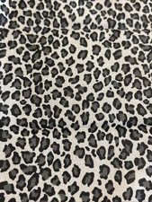Gray Cheetah Spots Cotton Fat Quarter 18x22 New