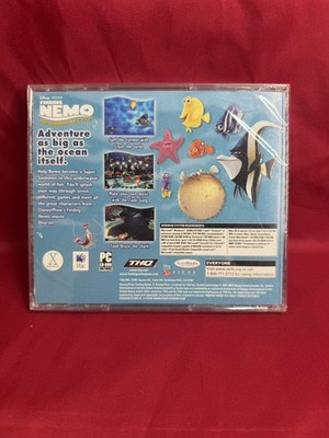 THQ Finding Nemo: Nemo's Underwater World of Fun PC CD-ROM - New