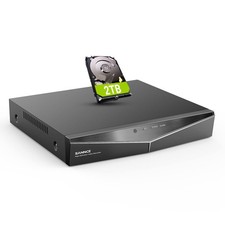 DVR for Security Camera, SANNCE 5MP 8CH CCTV DVR with 2TB Hard Drive, H.264 ...