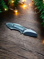 Rough Ryder Bullfrog Pocket Knife Green And Black G10 Handle 6" Overall