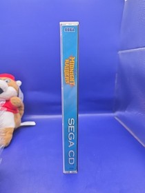Sega CD - Midnight Raiders Complete Case Disc Manual Warranty Card - Really Nice