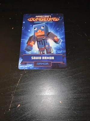 Minecraft Dungeons Arcade Cards Series 3 ( Non-Foil) w/ Hidden Depths