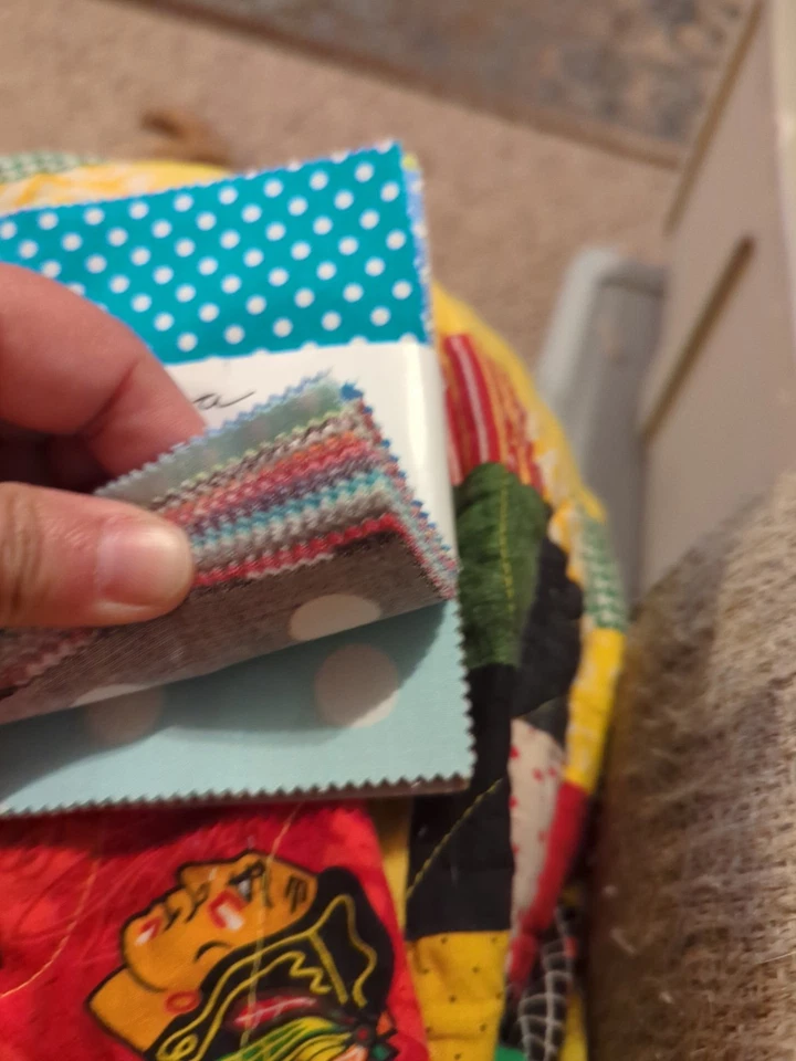 Moda's Dottie Charm Pack Polka Dot Cotton Fabric (42-5" Squares, OOP) - Image 4 of 4