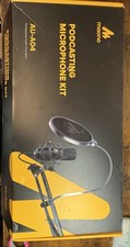 Maono AU-A04 USB Condenser Microphone Kit, Large Diaphragm, Boom Arm