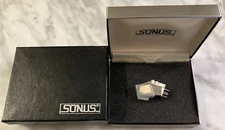SONIC SONUS SILVER CARTRIDGE & GENUINE SONIC SONUS "P" LINE CONTACT STYLUS +CASE