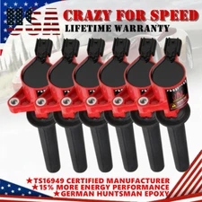 6Pack DG500 Ignition Coils For Ford Escape Mazda Tribute 3.0L V6 2001-2008 FD502