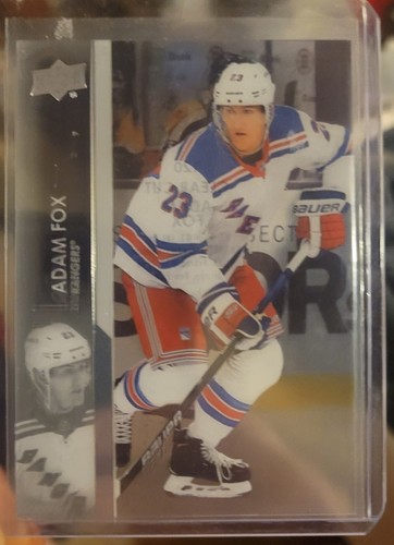 2021-22 Upper Deck Series 1 - Clear Cut #120 Adam Fox - 第 1/2 張圖片