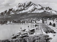AK, Ansichtskarte, Luzern mit Pilatus, Schwei...