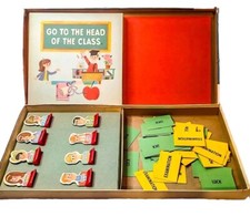 Go To The Head Of The Class Board Game Milton Bradley MB 1967 Vintage 4175