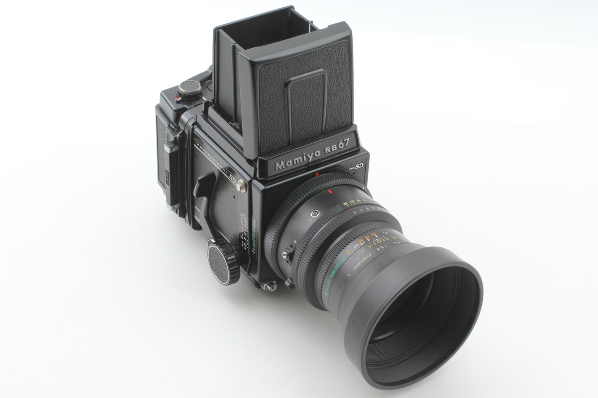 Mamiya RB 67 ボディ MINT+++ Strap, Hood】 Mamiya RB67 Pro SD Body KL 127mm f3.5