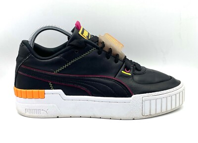 PUMA Women's Cali Sport City Trainers - Lights Black/Purple/Orange - Size  UK 6.5 | eBay UK