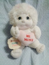 Dreamsicles Angel Hugs Smooches 1999 BE MINE Valentine Heart 8" Plush beanbag