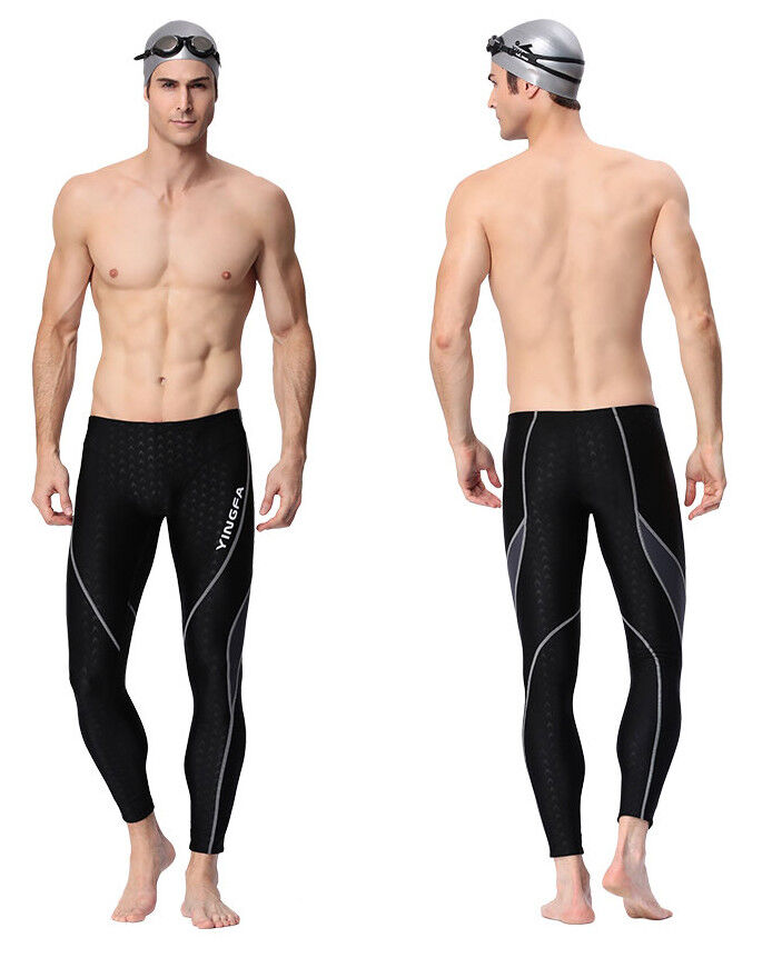 Yingfa 9117-2 long swimming pants legskin swim trousers men's swimming pants