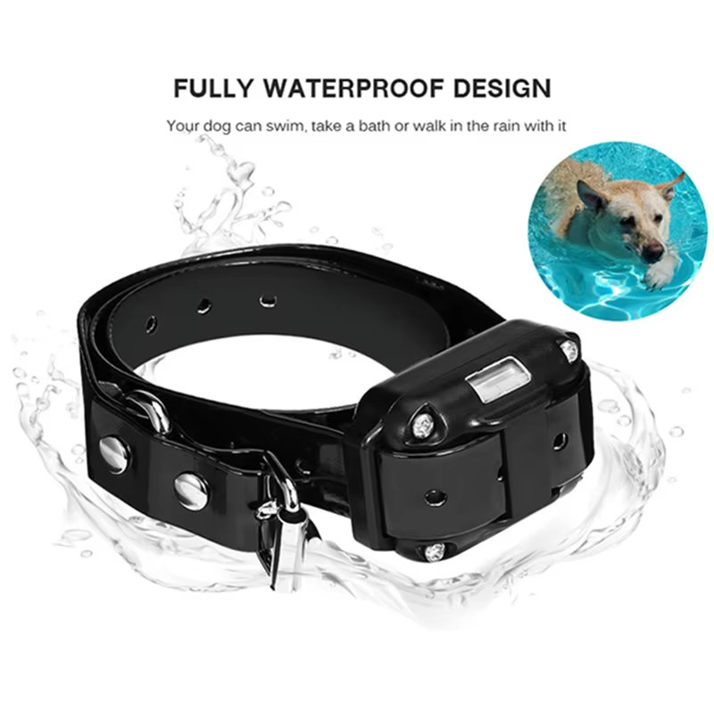 Collare Elettrico per Addestramento Cane, Antiabbaio Ricaricabile, Impermeabile - Miniatura 6