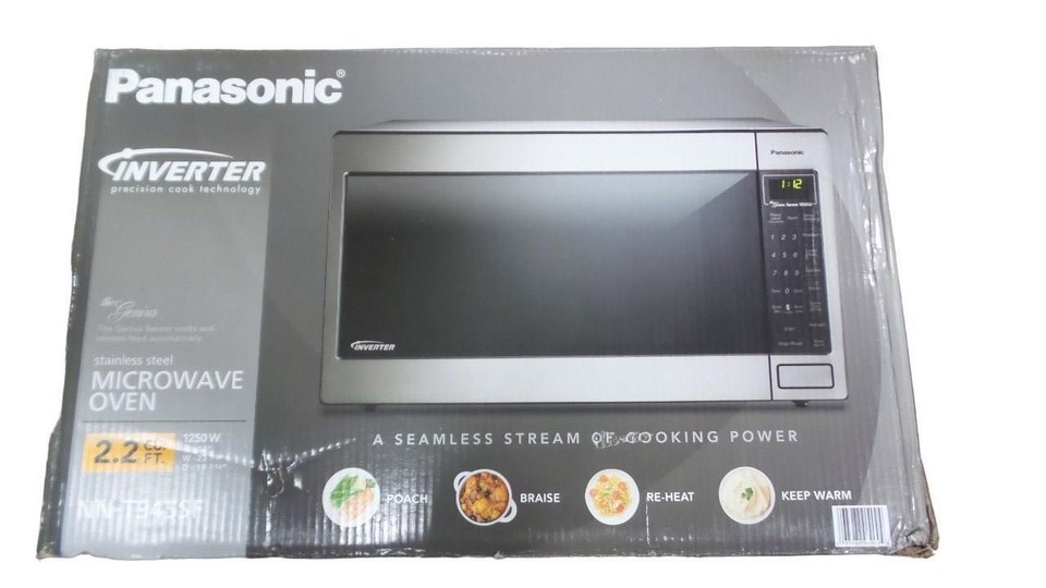 Panasonic Countertop Microwave Oven NNSN966S 2.2 Cu Ft Free Shipping