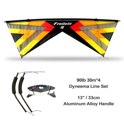 Freilein 2.42m 4Line Stunt Kite For Beginner Outdoor Professional Acrobatic Kite