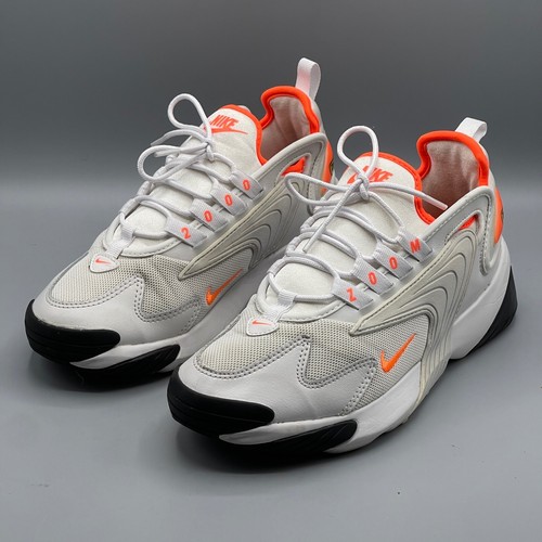 Nike Zoom Sneakers Women S 8 2k Hyper Crimson White Orange Trainers Neon Y2k Ebay Nike Zoom Sneakers Women S 8 2k Hyper Crimson White Orange Trainers Neon Y2k Ebay
