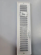 Hart & Cooley 420 12 02W XLT Return Air Grill 12"x2" White Steel HVAC Vent Cover